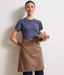 Premier 'Colours' Mid Length Apron PR151 - PR151 Mocha Model