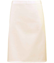 Premier 'Colours' Mid Length Apron PR151 - Natural