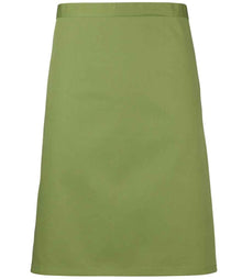 Premier 'Colours' Mid Length Apron PR151 - Oasis Green