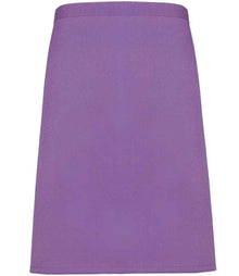 Premier 'Colours' Mid Length Apron PR151 - Rich Violet