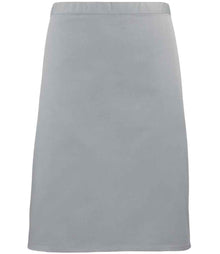 Premier 'Colours' Mid Length Apron PR151 - Silver