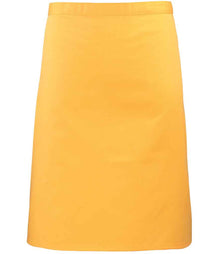 Premier 'Colours' Mid Length Apron PR151 - Sunflower