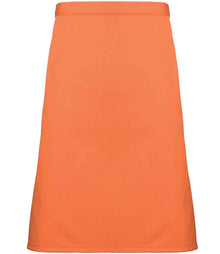 Premier 'Colours' Mid Length Apron PR151 - Terracotta