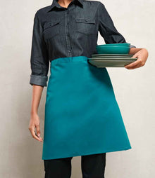 Premier 'Colours' Mid Length Apron PR151 - PR151 Teal Model