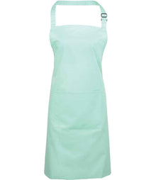 Premier 'Colours' Bib Apron with Pocket PR154 - Aqua