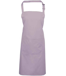 Premier 'Colours' Bib Apron with Pocket PR154 - Lilac