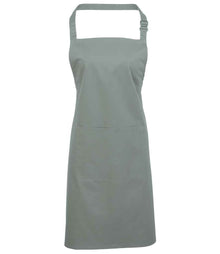 Premier 'Colours' Bib Apron with Pocket PR154 - Sage