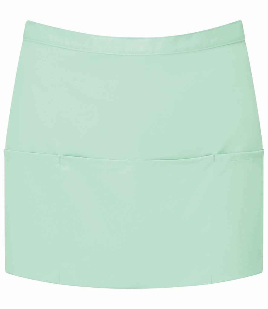 Premier 'Colours' 3 Pocket Apron PR155 - Aqua