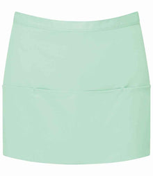 Premier 'Colours' 3 Pocket Apron PR155 - Aqua