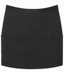 Premier 'Colours' 3 Pocket Apron PR155 - Black