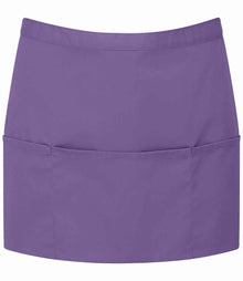 Premier 'Colours' 3 Pocket Apron PR155 - Purple