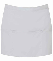 Premier 'Colours' 3 Pocket Apron PR155 - Silver