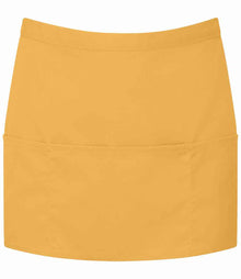 Premier 'Colours' 3 Pocket Apron PR155 - Sunflower
