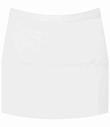 Premier 'Colours' 3 Pocket Apron PR155 - White