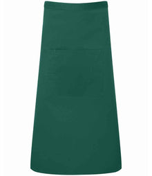Premier 'Colours' Bar Apron PR158 - Bottle Green