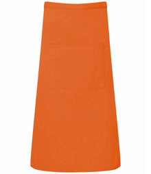 Premier 'Colours' Bar Apron PR158 - Orange