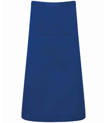 Premier 'Colours' Bar Apron PR158 - Royal Blue