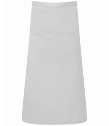 Premier 'Colours' Bar Apron PR158 - Silver