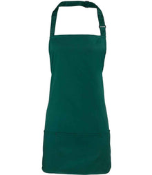 Premier 'Colours' 2-in-1 Apron PR159 - Bottle Green