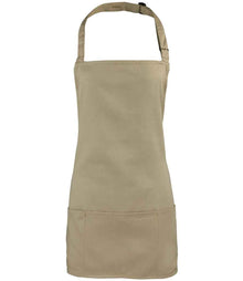Premier 'Colours' 2-in-1 Apron PR159 - Khaki