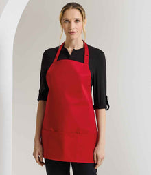 Premier 'Colours' 2-in-1 Apron PR159 - PR159 Red Model