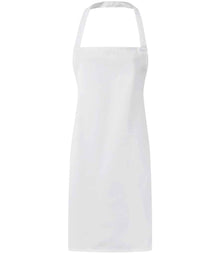 Premier Essential Bib Apron PR165 - White