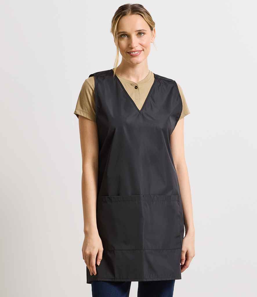 Premier Waterproof Wrap Around Tunic Apron PR174 - PR174 Black Model