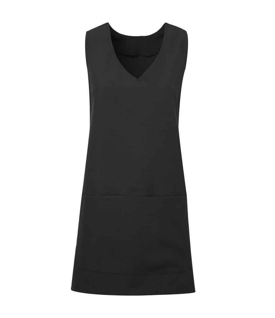Premier Wrap Around Tunic Apron PR177 - Black