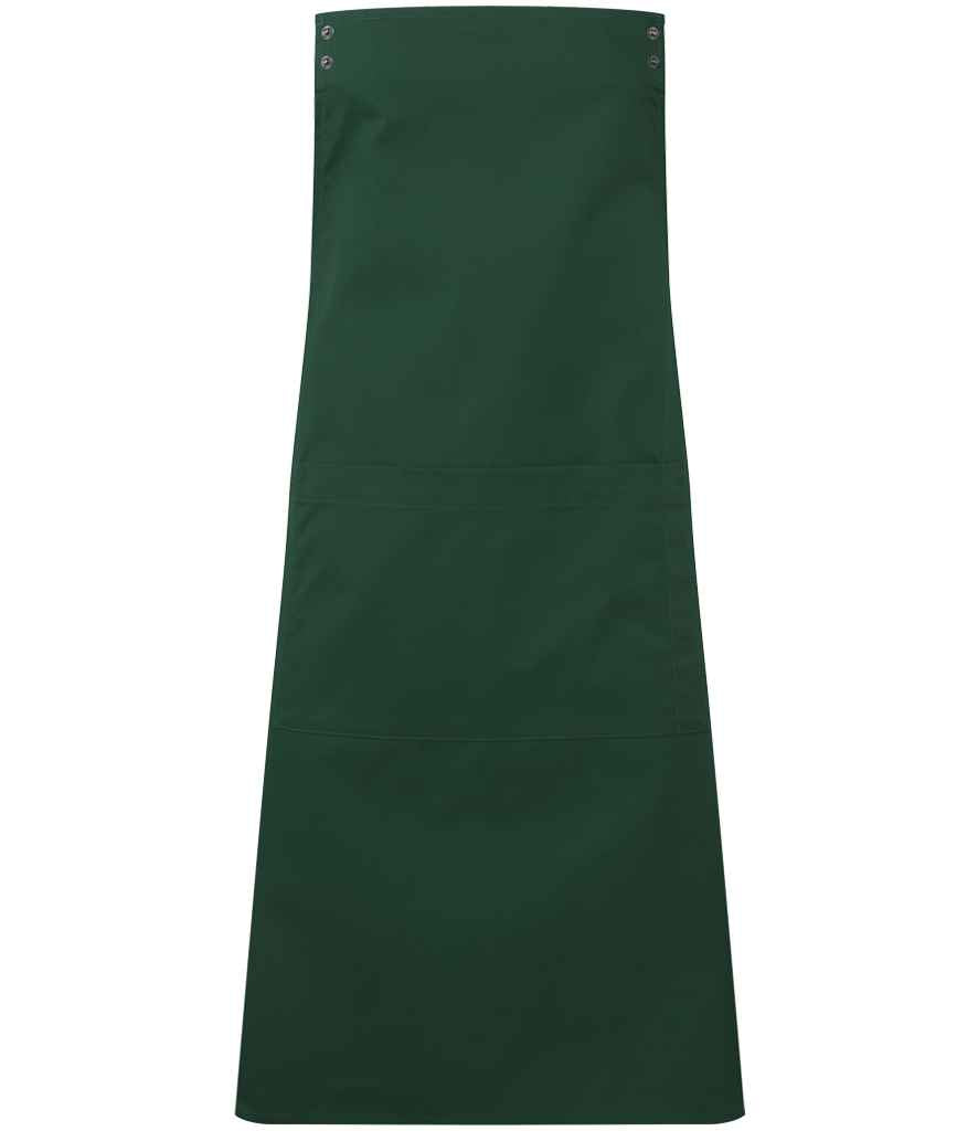 Premier Swap and Pop Customisable Apron Body PR190 - Bottle Green
