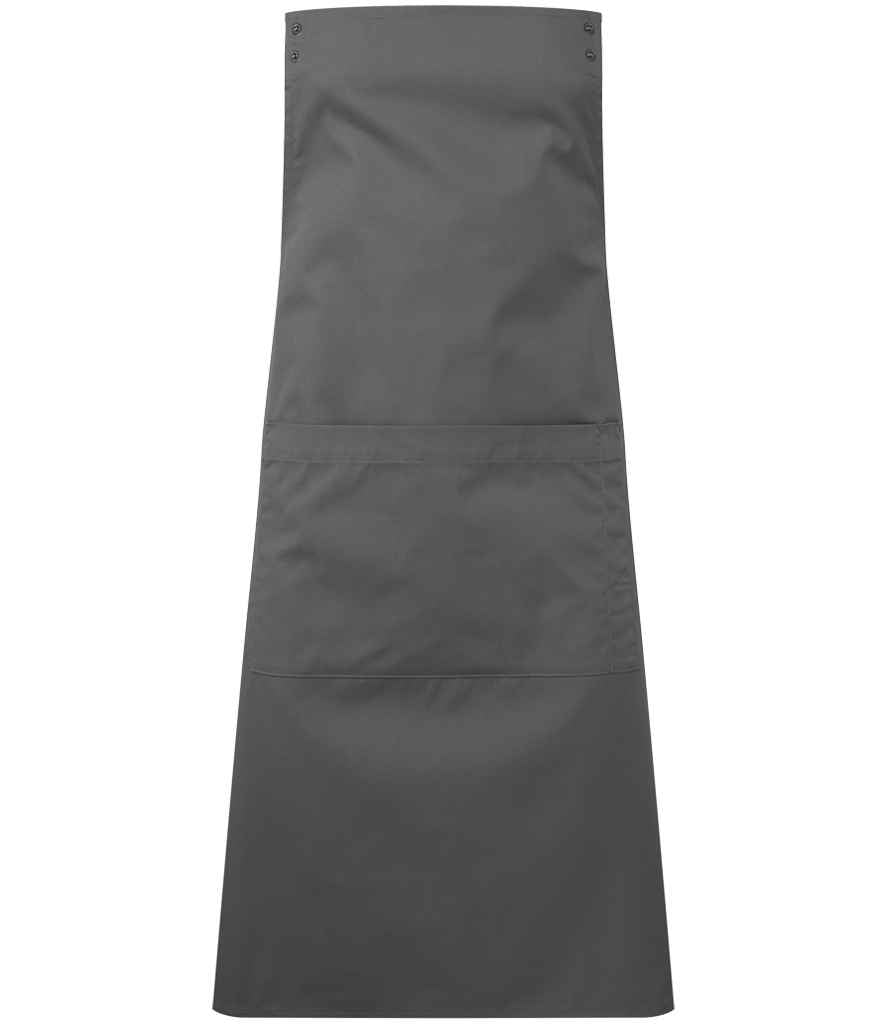 Premier Swap and Pop Customisable Apron Body PR190 - Dark Grey