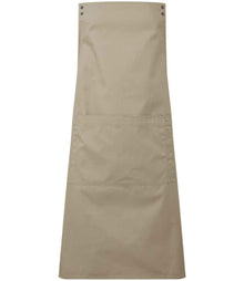 Premier Swap and Pop Customisable Apron Body PR190 - Khaki