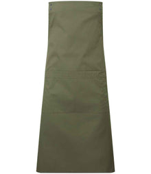 Premier Swap and Pop Customisable Apron Body PR190 - Olive Green