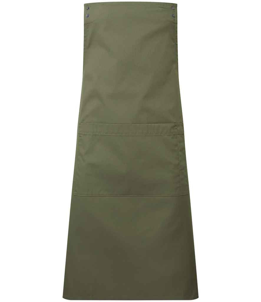 Premier Swap and Pop Customisable Apron Body PR190 - Olive Green