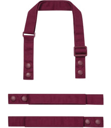 Premier Swap and Pop Customisable Apron Straps PR191 - Burgundy