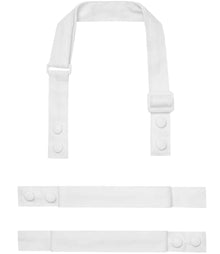 Premier Swap and Pop Customisable Apron Straps PR191 - White