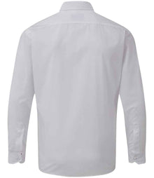 Premier Long Sleeve Poplin Shirt PR200 - PR200 White Back