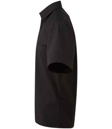 Premier Short Sleeve Poplin Shirt PR202 - PR202 Black Side