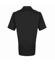 Premier Short Sleeve Pilot Shirt PR212 - PR212 Black Back