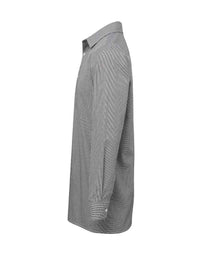 Premier Gingham Long Sleeve Shirt PR220 - PR220 Black/White Side