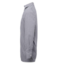 Premier Gingham Long Sleeve Shirt PR220 - PR220 Navy/White Side