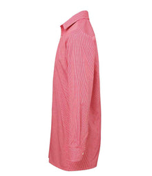 Premier Gingham Long Sleeve Shirt PR220 - PR220 Red/White Side