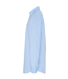 Premier Long Sleeve Stretch Fit Poplin Shirt PR244 - PR244 Pale Blue Side