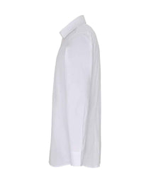 Premier Long Sleeve Stretch Fit Poplin Shirt PR244 - PR244 White Side