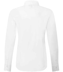 Premier Ladies Recyclight® Long Sleeve Poplin Shirt PR303 - PR303 White Back