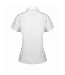 Premier Ladies Supreme Short Sleeve Poplin Shirt PR309 - PR309 White Back