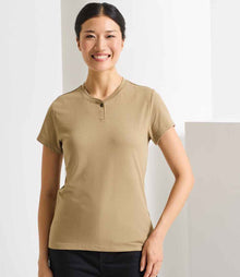 Premier Ladies Cotton Rich Comis T-Shirt PR319 - PR319 Khaki Model
