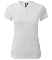 Premier Ladies Cotton Rich Comis T-Shirt PR319 - White
