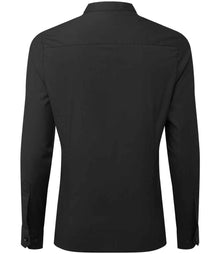 Premier Ladies Banded Collar Grandad Shirt PR358 - PR358 Black Back