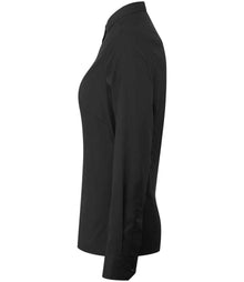 Premier Ladies Banded Collar Grandad Shirt PR358 - PR358 Black Side