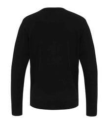 Premier Essential Acrylic V Neck Sweater PR400 - PR400 Black Back